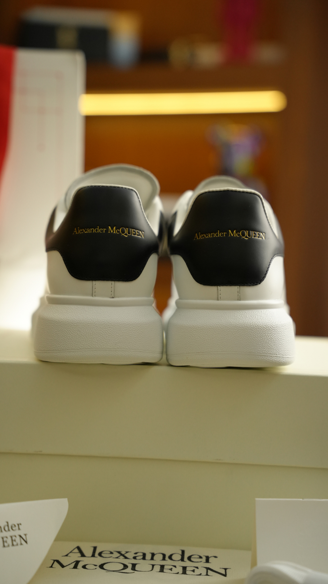 Alexander McQueen Doğal Deri Erkek Spor Ayakkabı