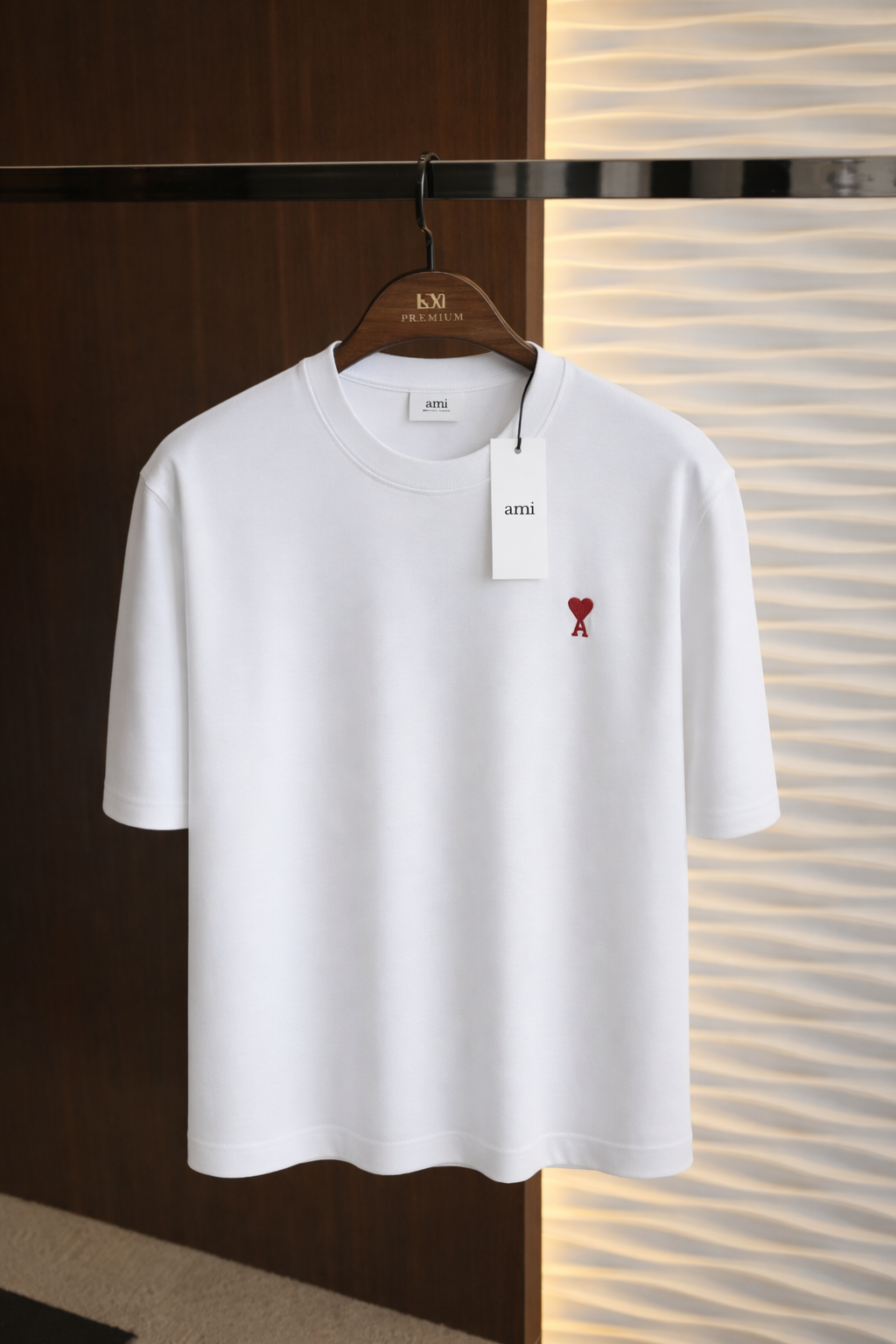 Ami Paris Classic T-SHİRT - Beyaz