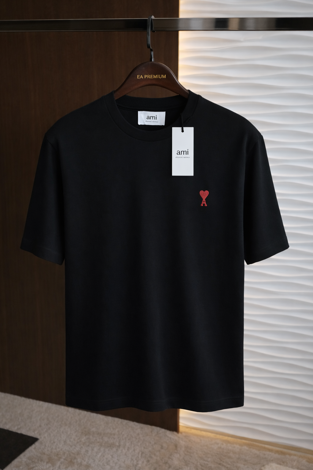 Ami Paris Classic T-SHİRT - Siyah