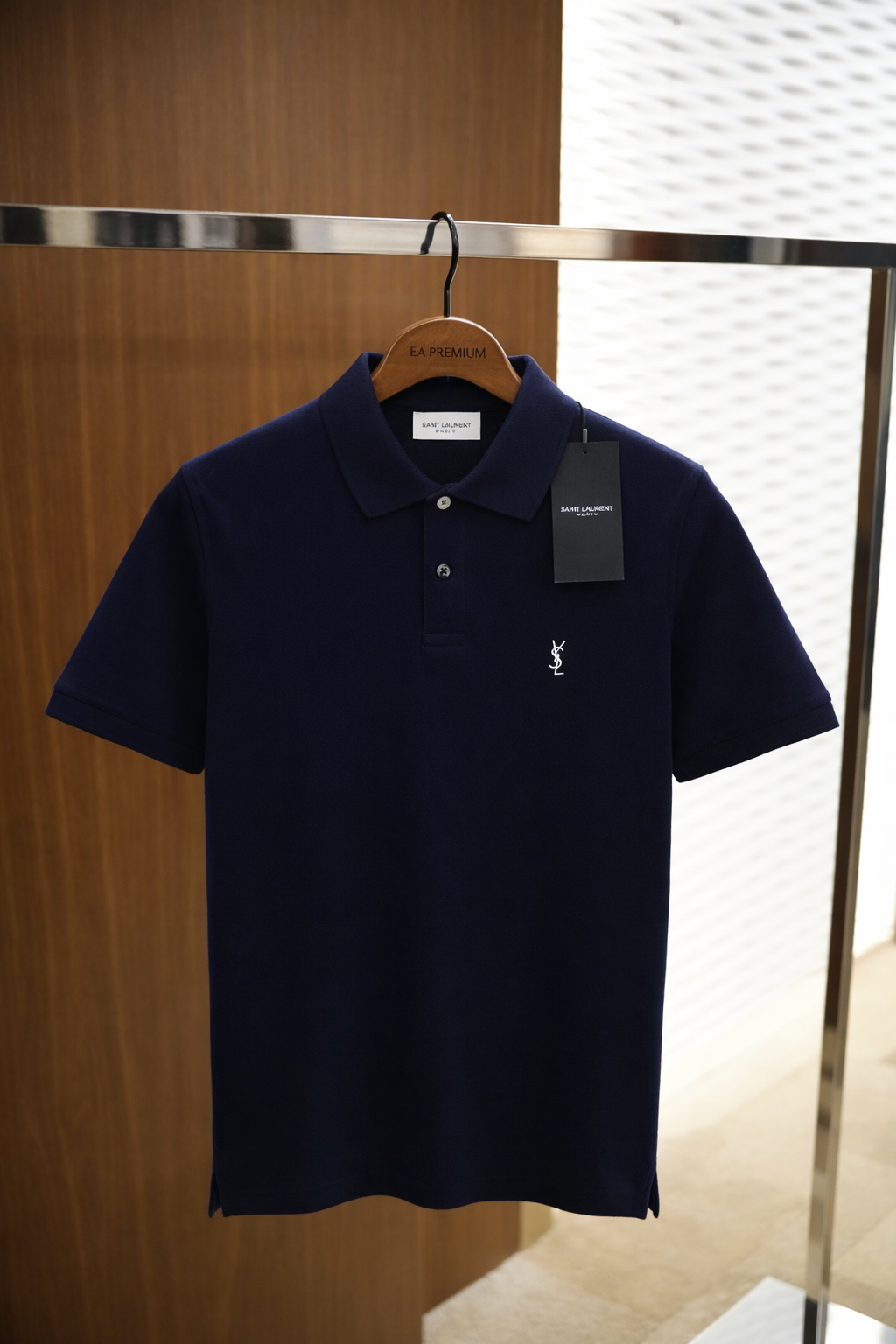 Saint Laurent Polo Tişört - Lacivert