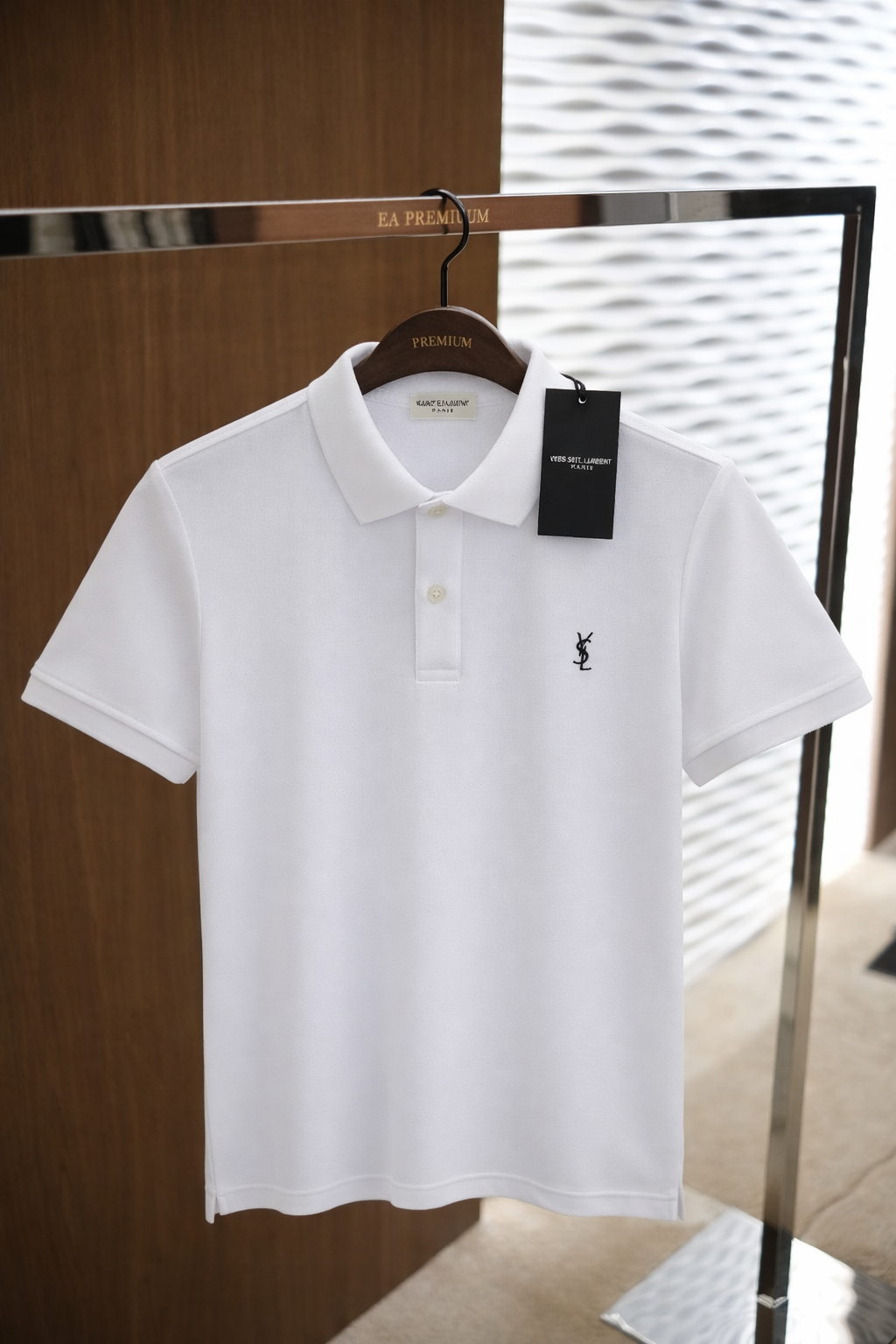 Saint Laurent Polo Tişört - Beyaz