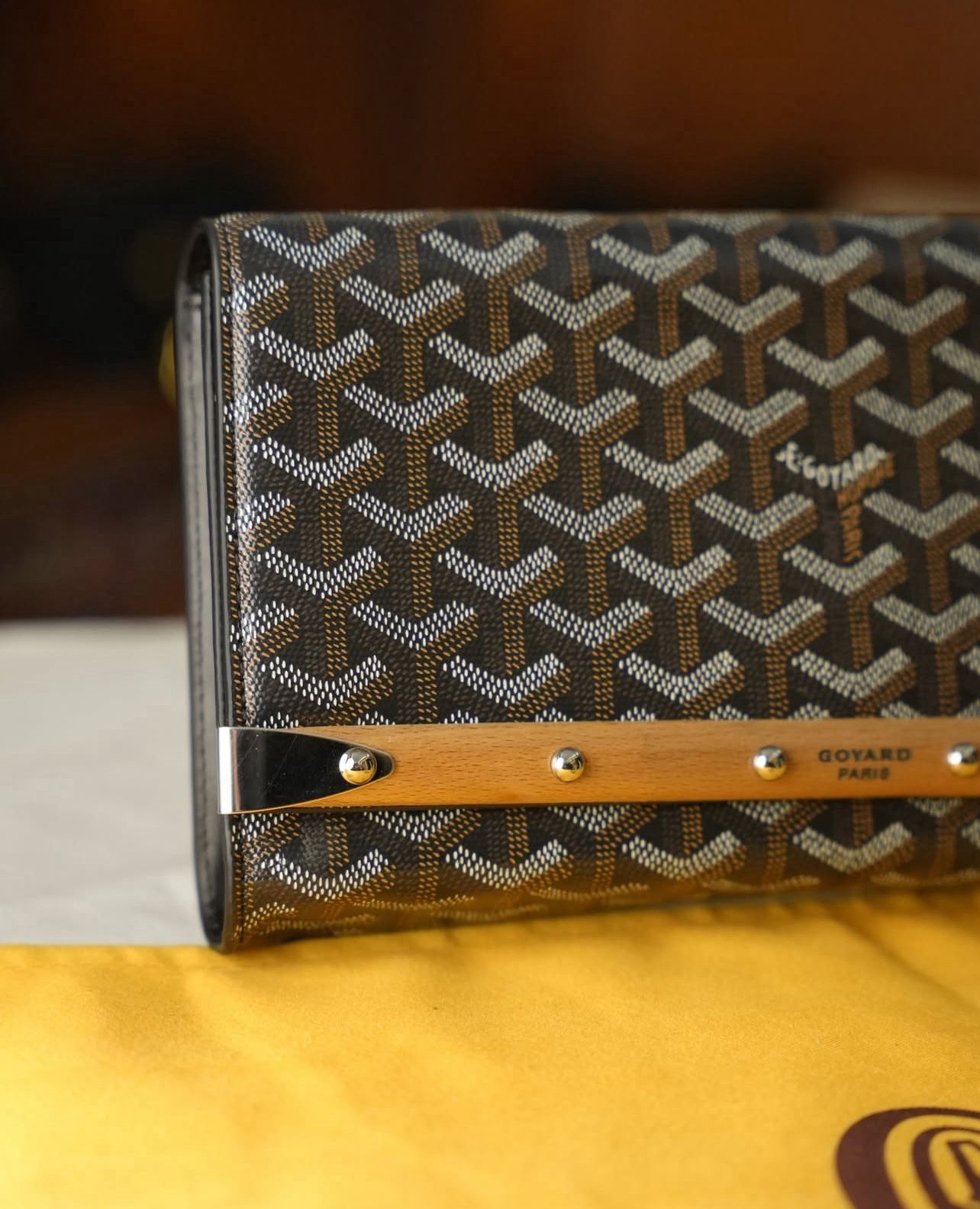 Goyard Monogram Uzun Cüzdan – Kahverengi