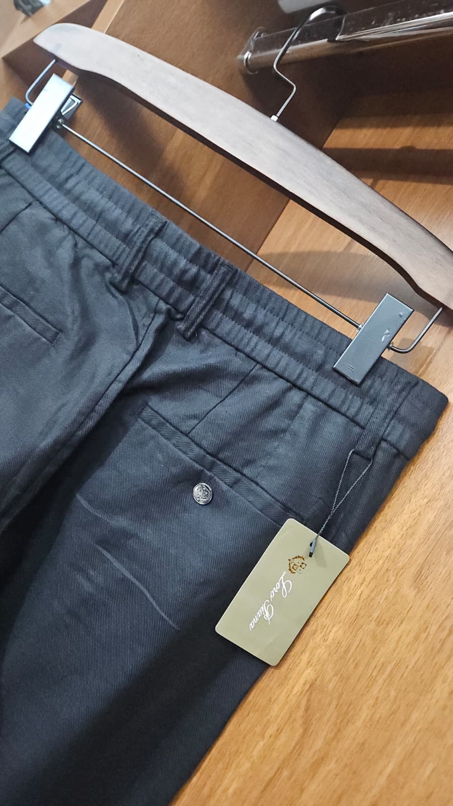 Loro Piana Pamuklu ve Kaşmir Karışımlı Lüks Pantolon - Comfort Fit