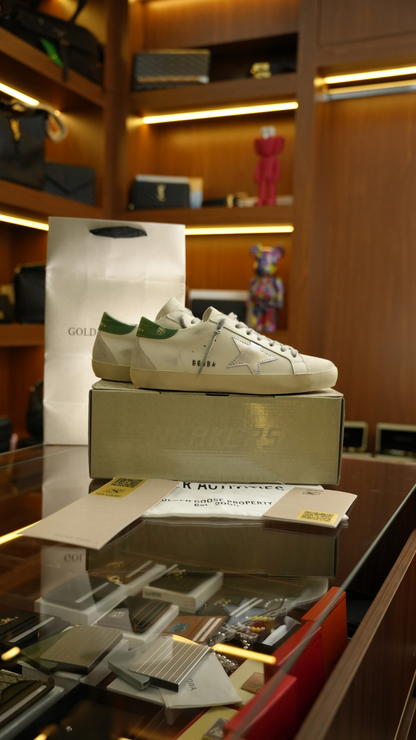 GOLDEN GOOSE Green Detay Erkek Sneaker