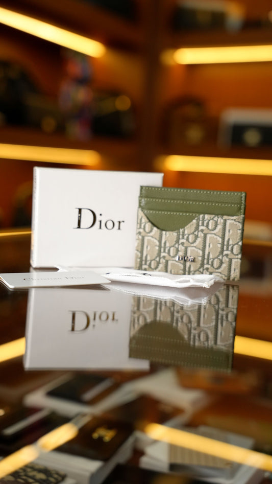 Dior Oblique Kartlık – Yeşil
