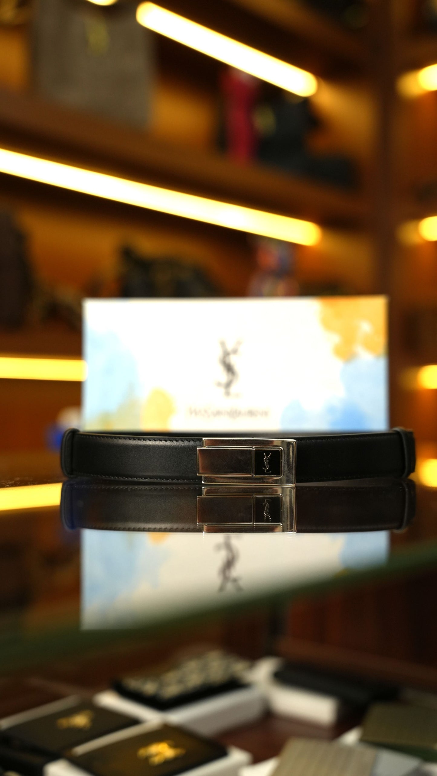 Saint Laurent YSL Kemer – Siyah