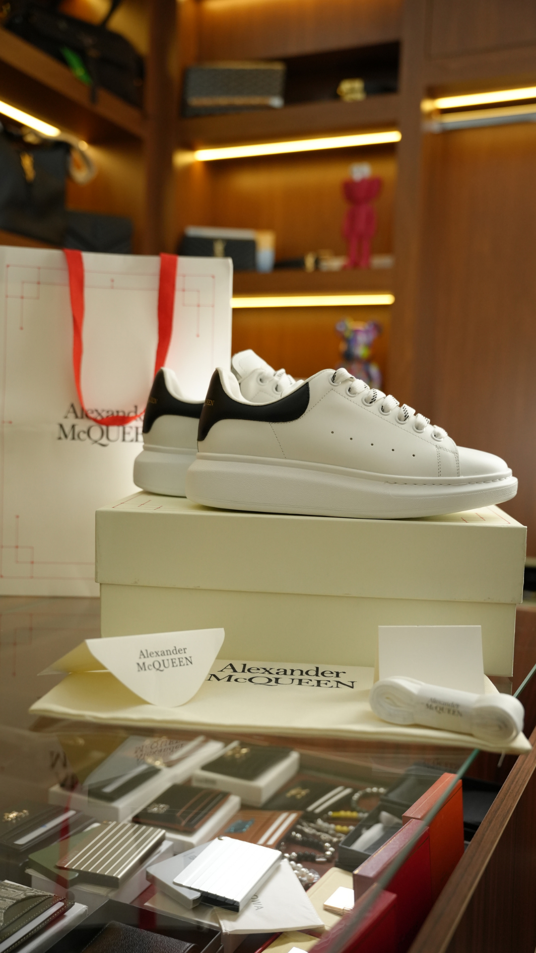 Alexander McQueen Doğal Deri Erkek Spor Ayakkabı