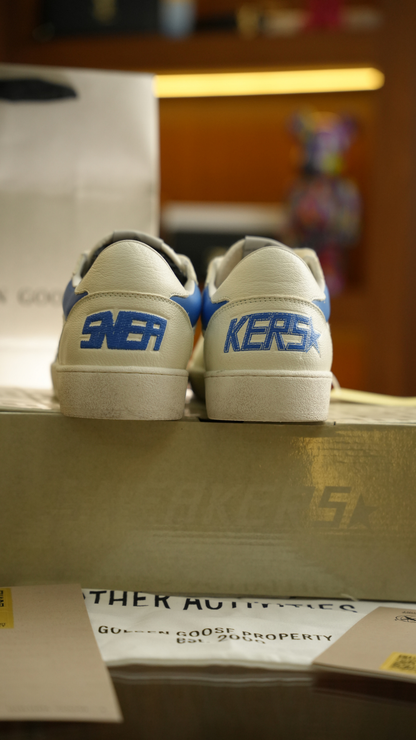 GOLDEN GOOSE Blue Detay Erkek Sneaker
