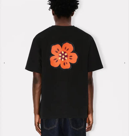 KENZO Punch İşleme T-Shirt - Siyah