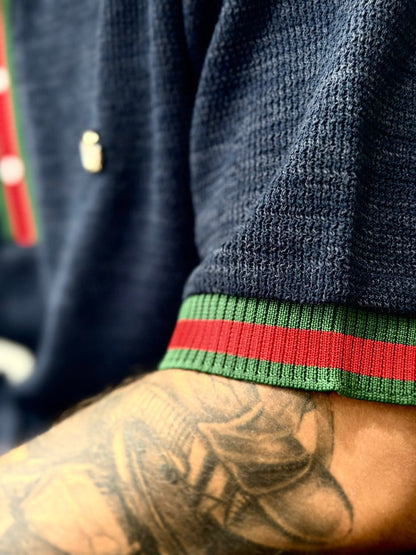 GUCCI - Polo Yaka T-Shirt - Lacivert