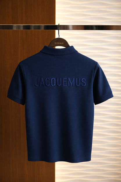JACKQUEMUS Yakalı T-SHİRT - Lacivert