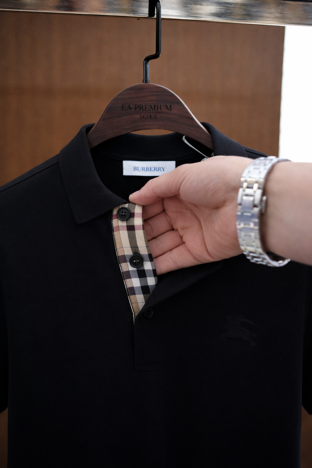 BURBERRY  Polo Tişört - Siyah