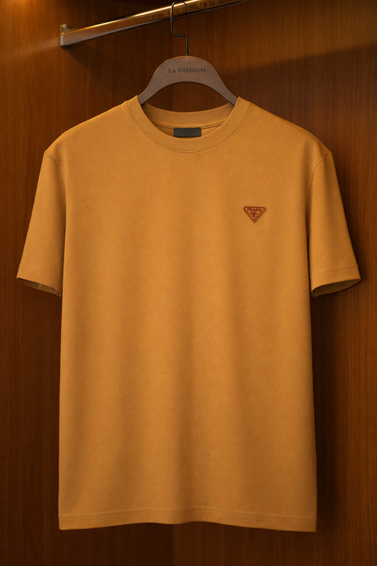 PRADA Bisiklet Yaka T-Shirt