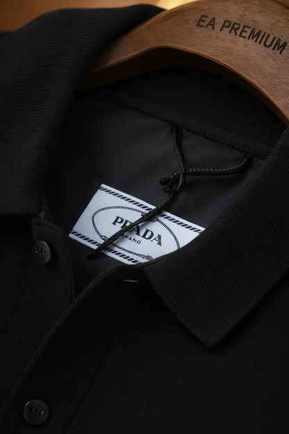 Prada Tasarım Ceket - Siyah