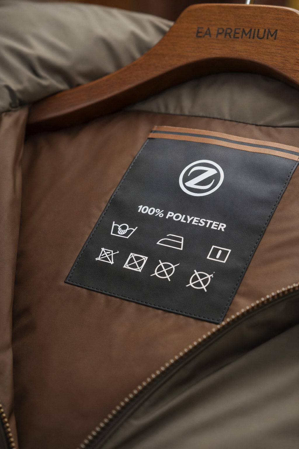 ZEGNA %100 Kaz Tüyü Mont - Gri