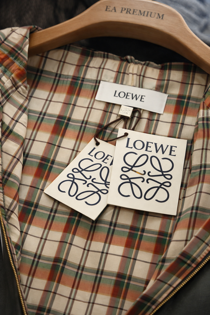 LOEWE Tasarım Deri Ceket