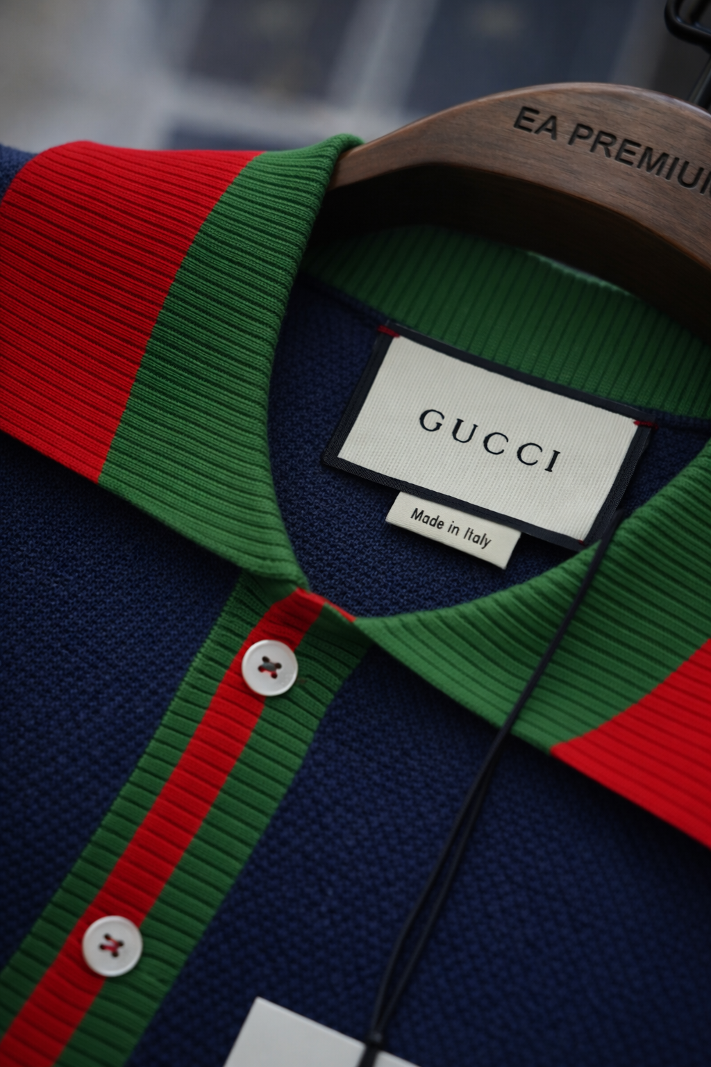 GUCCI - Polo Yaka T-Shirt - Lacivert