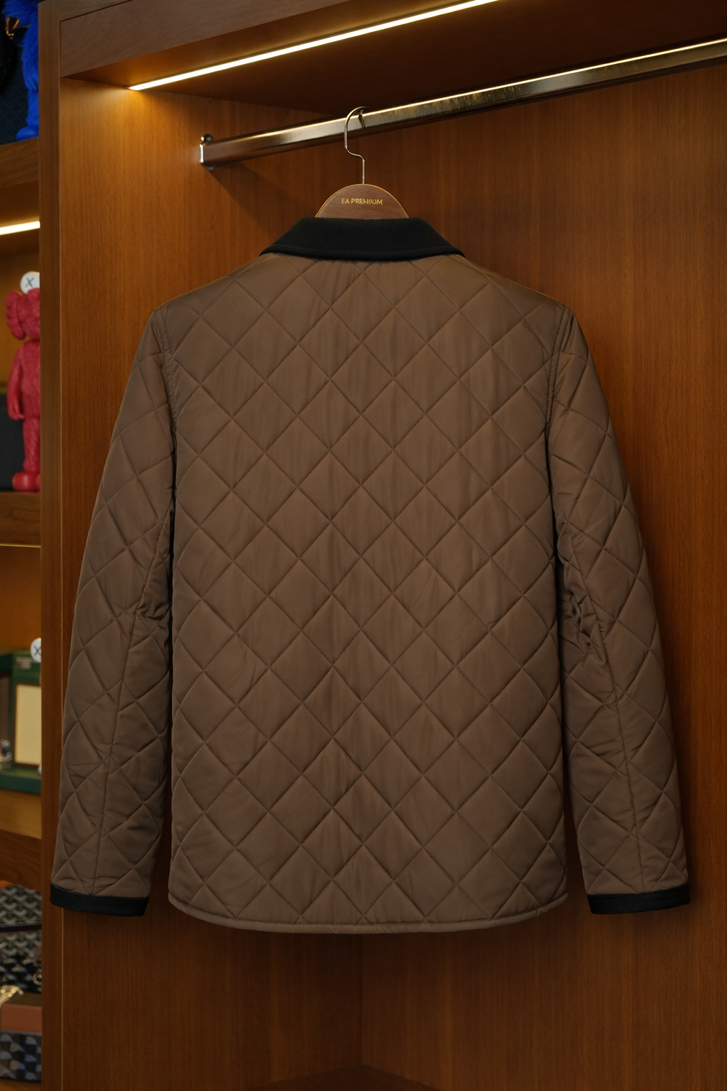 Prada Yaka Detaylı Mont - Kahverengi