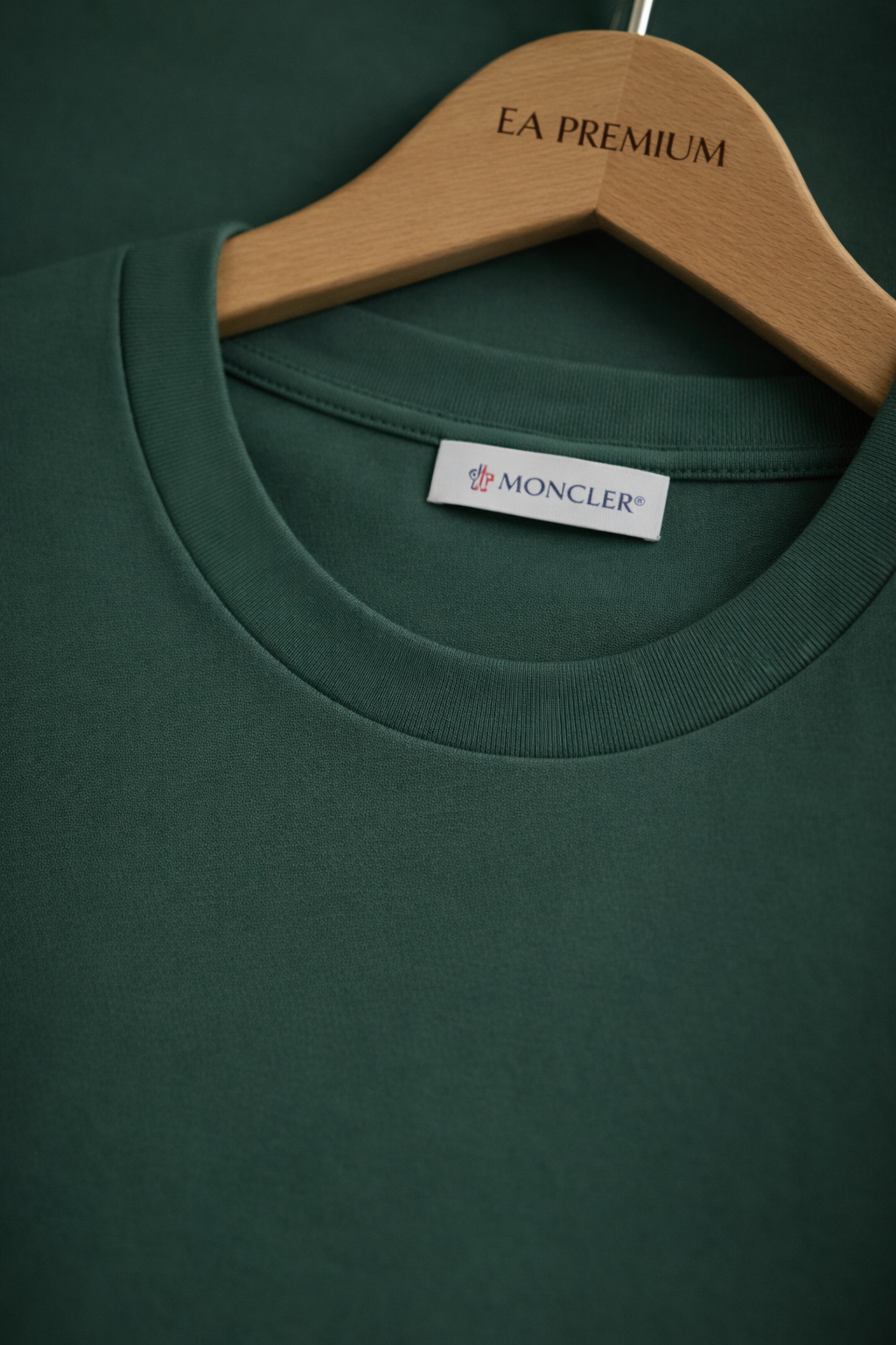 MONCLER Cep Detaylı T-Shirt - Yeşil