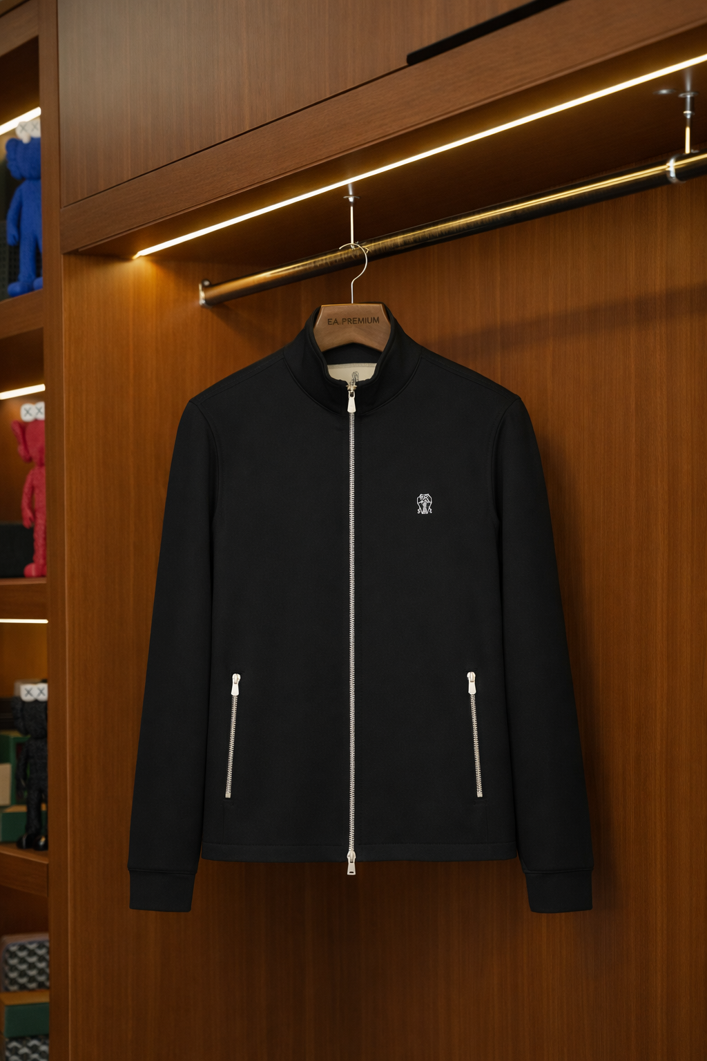 Brunello Cucinelli Tasarım Ceket - Siyah