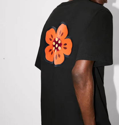 KENZO Punch İşleme T-Shirt - Siyah