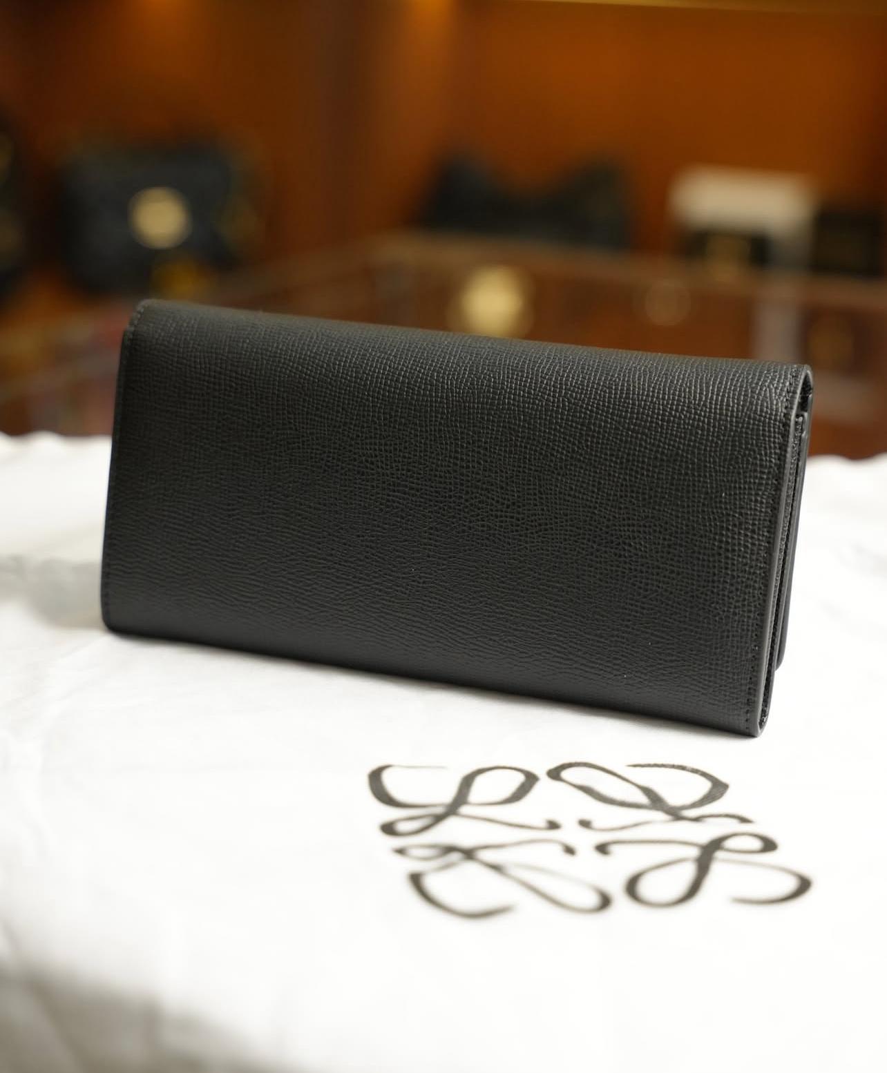Loewe Anagram Deri Cüzdan – Siyah