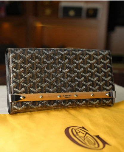 Goyard Monogram Uzun Cüzdan – Kahverengi