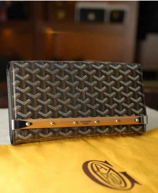 Goyard Monogram Uzun Cüzdan – Kahverengi