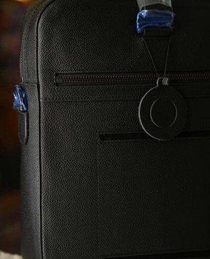 Montblanc Deri Evrak & Laptop Çantası - Siyah