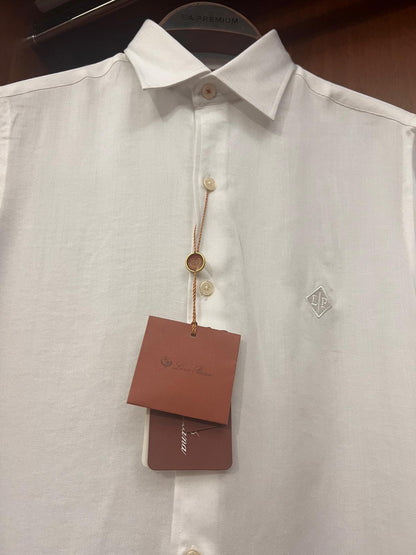 Loro Piana Keten Gömlek – Hafif Kumaş, Modern Kesim (Erkek)