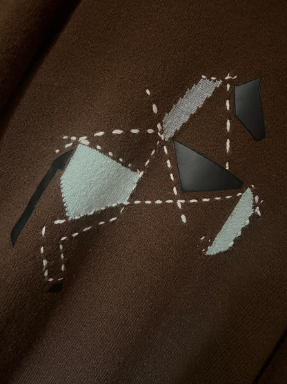 Hermes  Kazak – Modern Kesim, Minimal Tasarım, Logo Detaylı (Erkek)